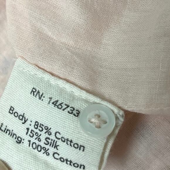 Mirth Krabi Crossover Dress in Champagne Size L - Picture 10 of 11